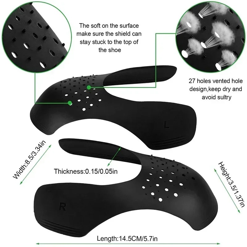 4Pcs Anti Crease Shoe Protecto - Sneaker Care Crease Protector 리뷰 및 가격