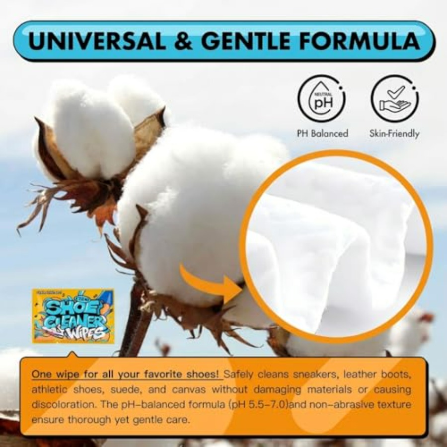 Shoe Cleaner Wipes, Shoe Clean - Sneaker Care Wipes 리뷰 및 가격
