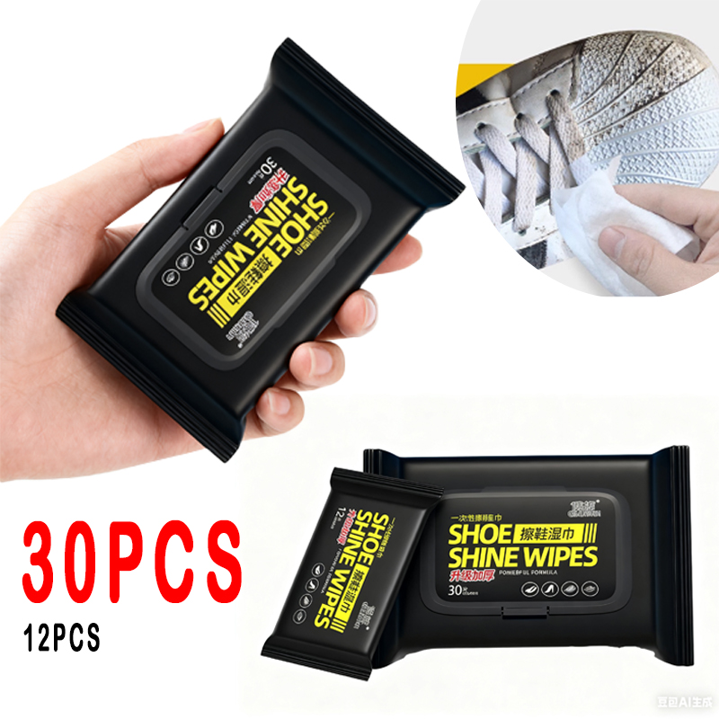 12Pcs/30Pcs Disposable Shoes C - Sneaker Care Wipes 리뷰 및 가격