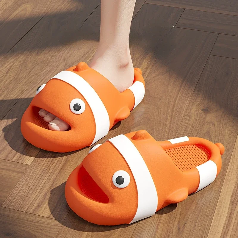 Cute Clownfish Slippers Men Wo - Sneaker Care Set 리뷰 및 가격