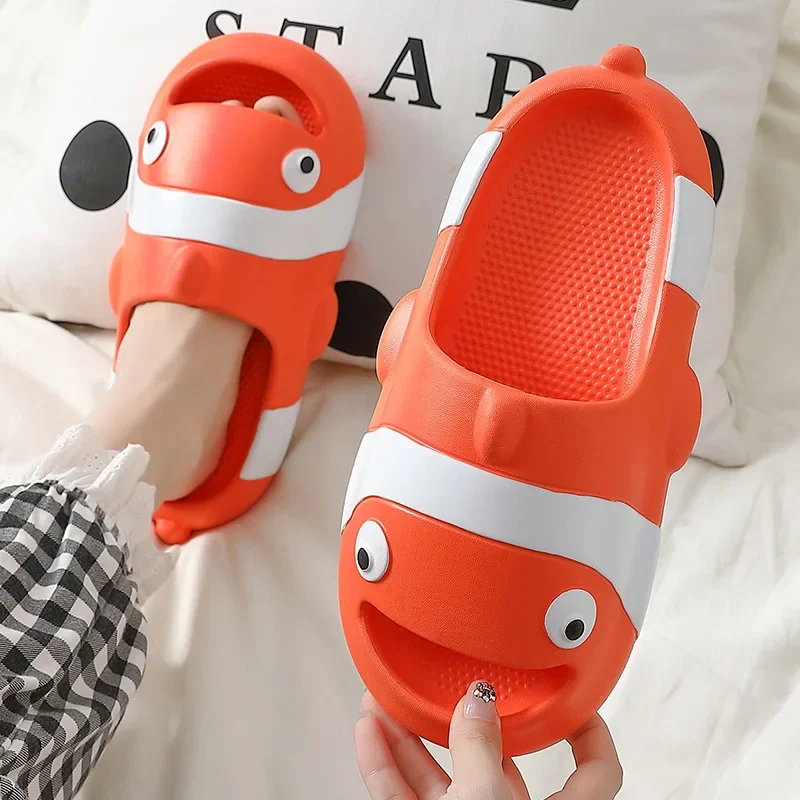 Cute Clownfish Slippers Men Wo - Sneaker Care Set 리뷰 및 가격