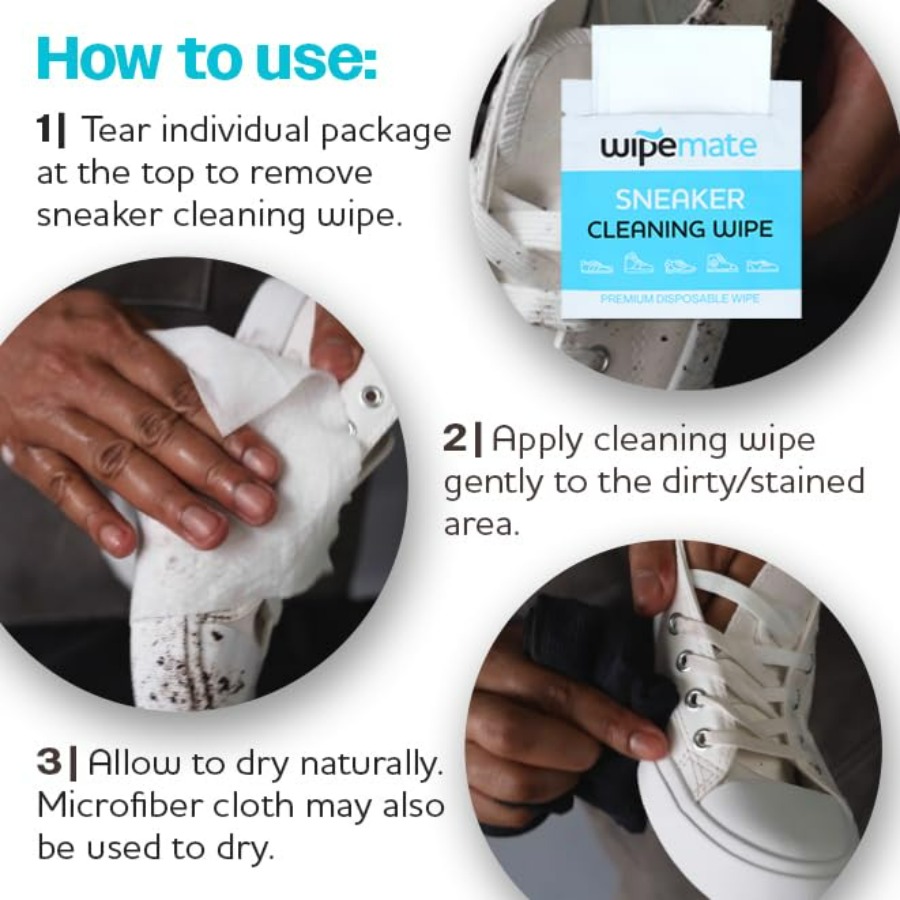 Shoe, Sneaker, Suede and Leath - Sneaker Care Wipes 리뷰 및 가격