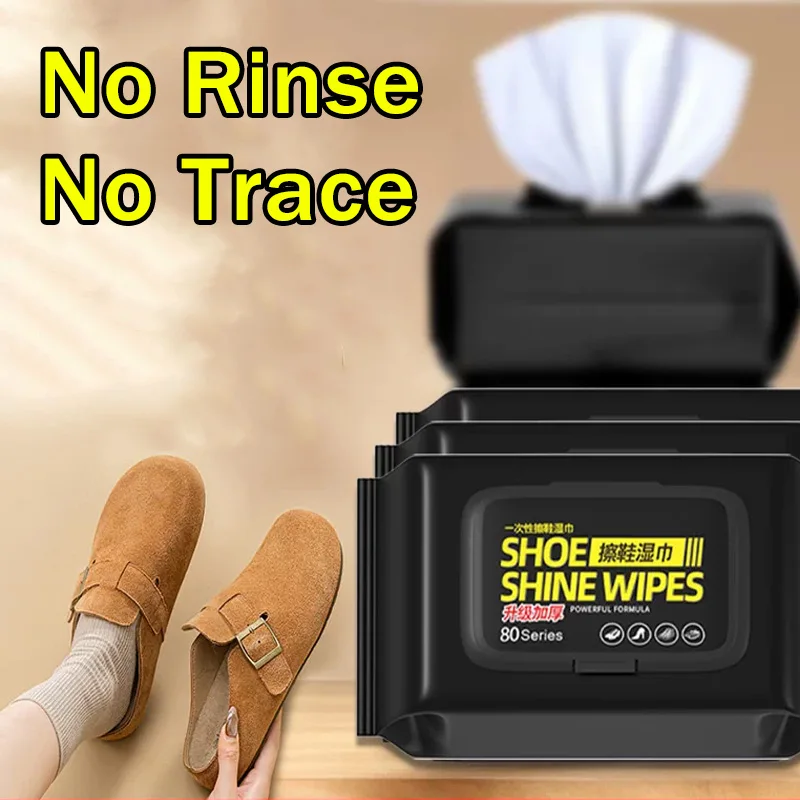 Portable No-Rinse Shoe Cleanin - Sneaker Care Wipes 리뷰 및 가격