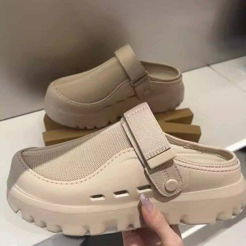 Women Mesh Slippers Flats Mule - Sneaker Care Set 리뷰 및 가격